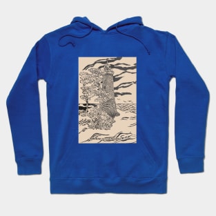 Round Island lighthouse Hoodie